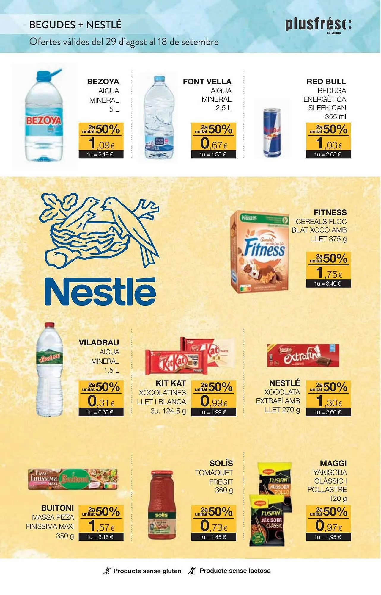 Catálogo de Folleto Plusfresc 29 de agosto al 18 de septiembre 2023 - Página 12