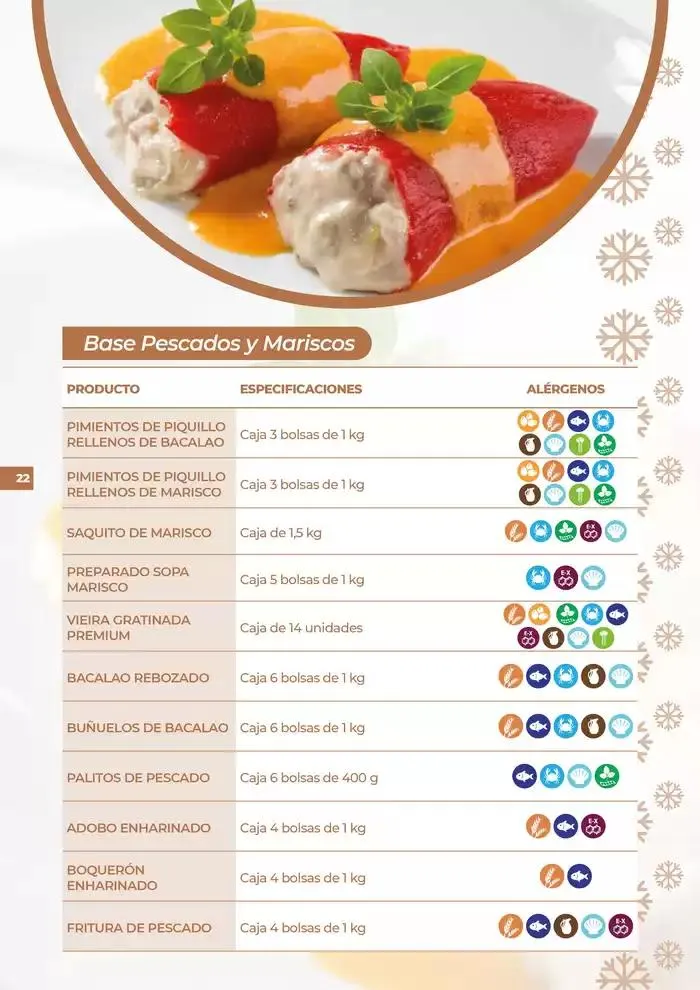 Catálogo de Catálogo de productos congelados 7 de octubre al 31 de diciembre 2024 - Página 22
