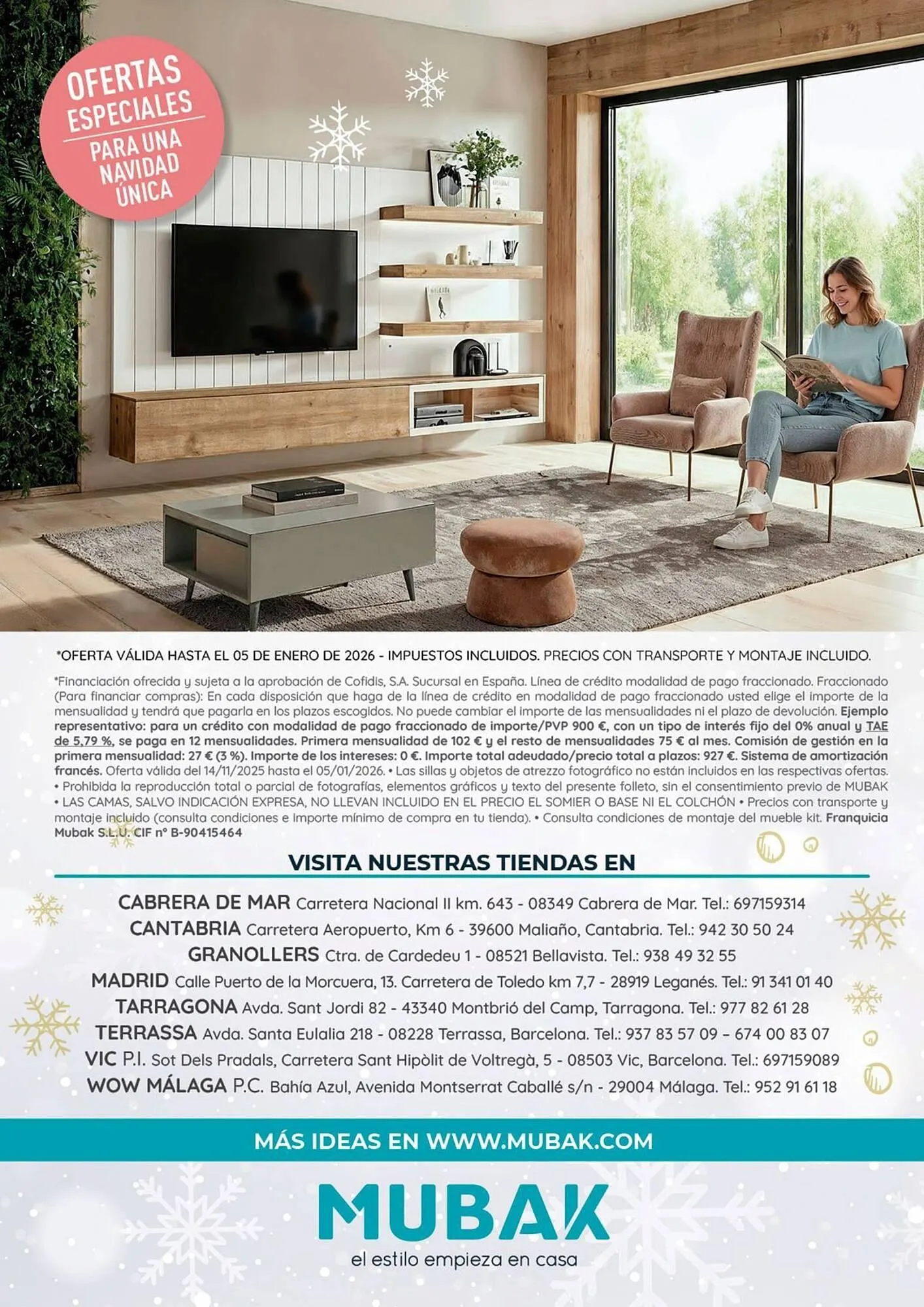 Catálogo de Folleto Mubak 14 de noviembre al 5 de enero 2026 - Página 22