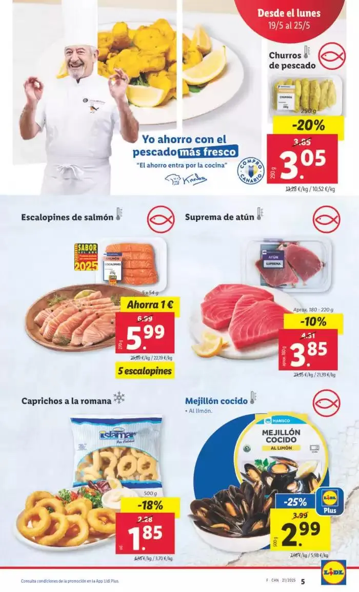Catálogo de № 1 PRECIO - Ofertas válidas del 19/05 al 25/05 19 de mayo al 25 de mayo 2025 - Página 5