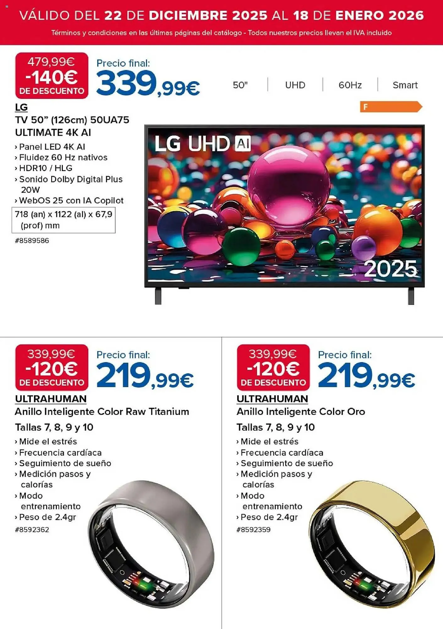 Catálogo de Catálogo Costco 22 de diciembre al 18 de enero 2026 - Página 8