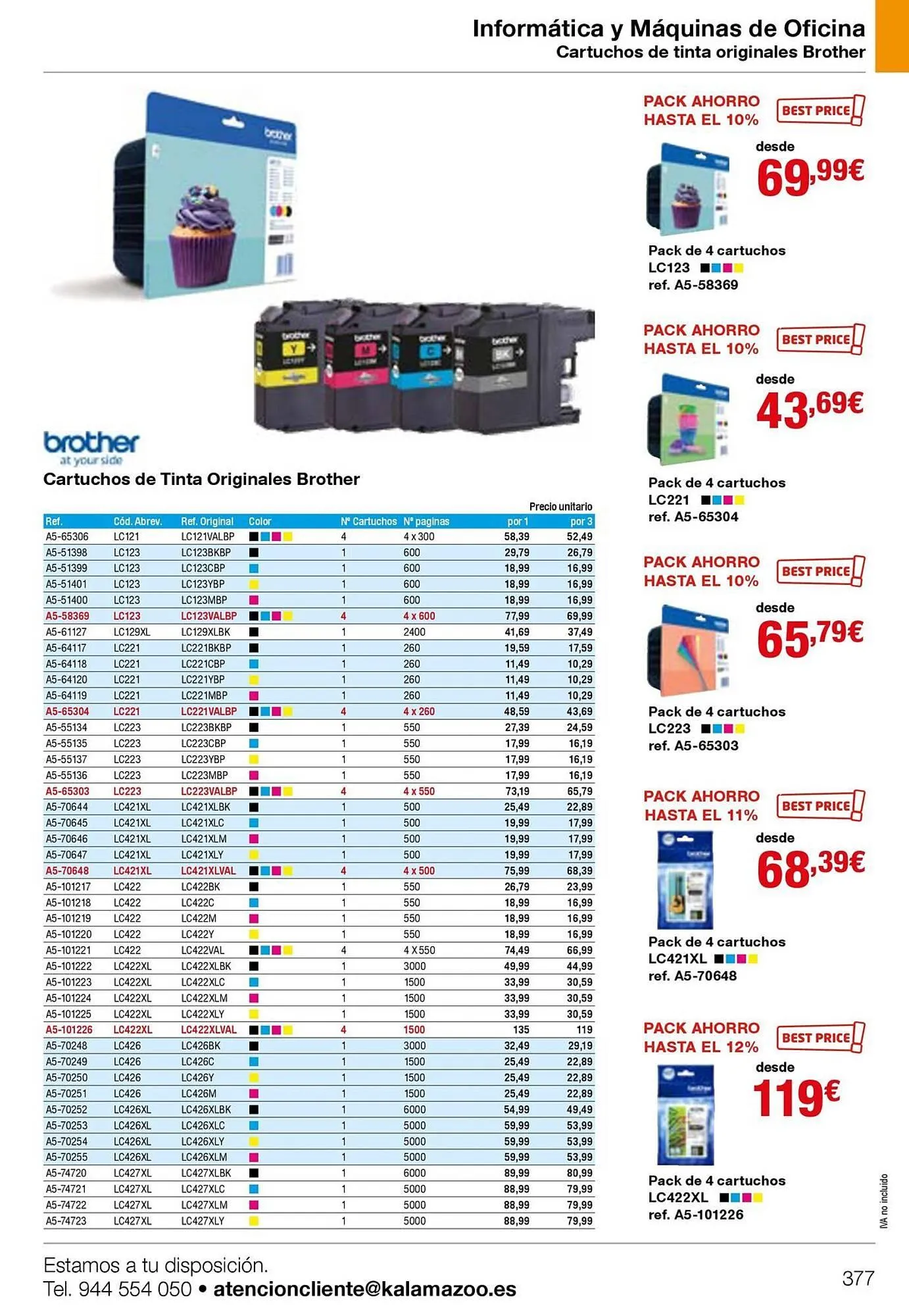 Catálogo de Folleto Staples Kalamazoo 19 de enero al 31 de diciembre 2026 - Página 377