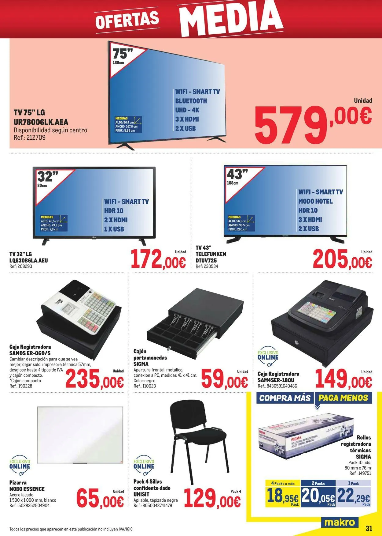 Catálogo de Makro Oferta actual 5 de mayo al 1 de junio 2025 - Página 31