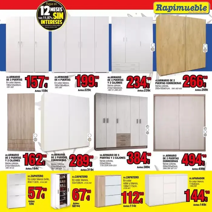 Catálogo de Catálogo Rapimueble 8 de marzo al 30 de abril 2025 - Página 7