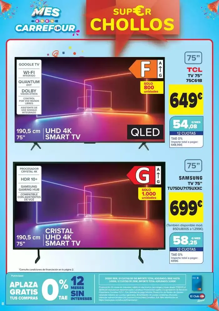 Catálogo de CHOLLOS NO ALIMENTACION 22 de abril al 12 de mayo 2025 - Página 8