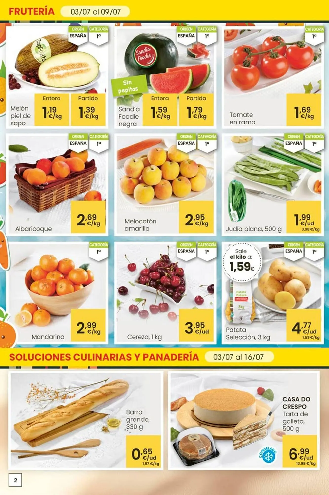 Catálogo de Folleto Eroski 3 de julio al 15 de julio 2025 - Página 2