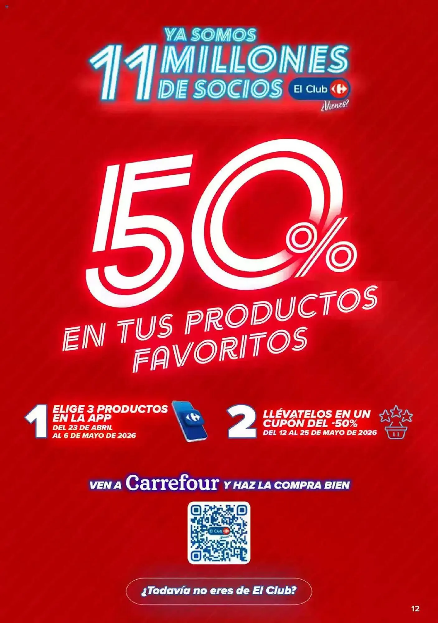 Catálogo de Folleto Carrefour 23 de abril al 11 de mayo 2026 - Página 12