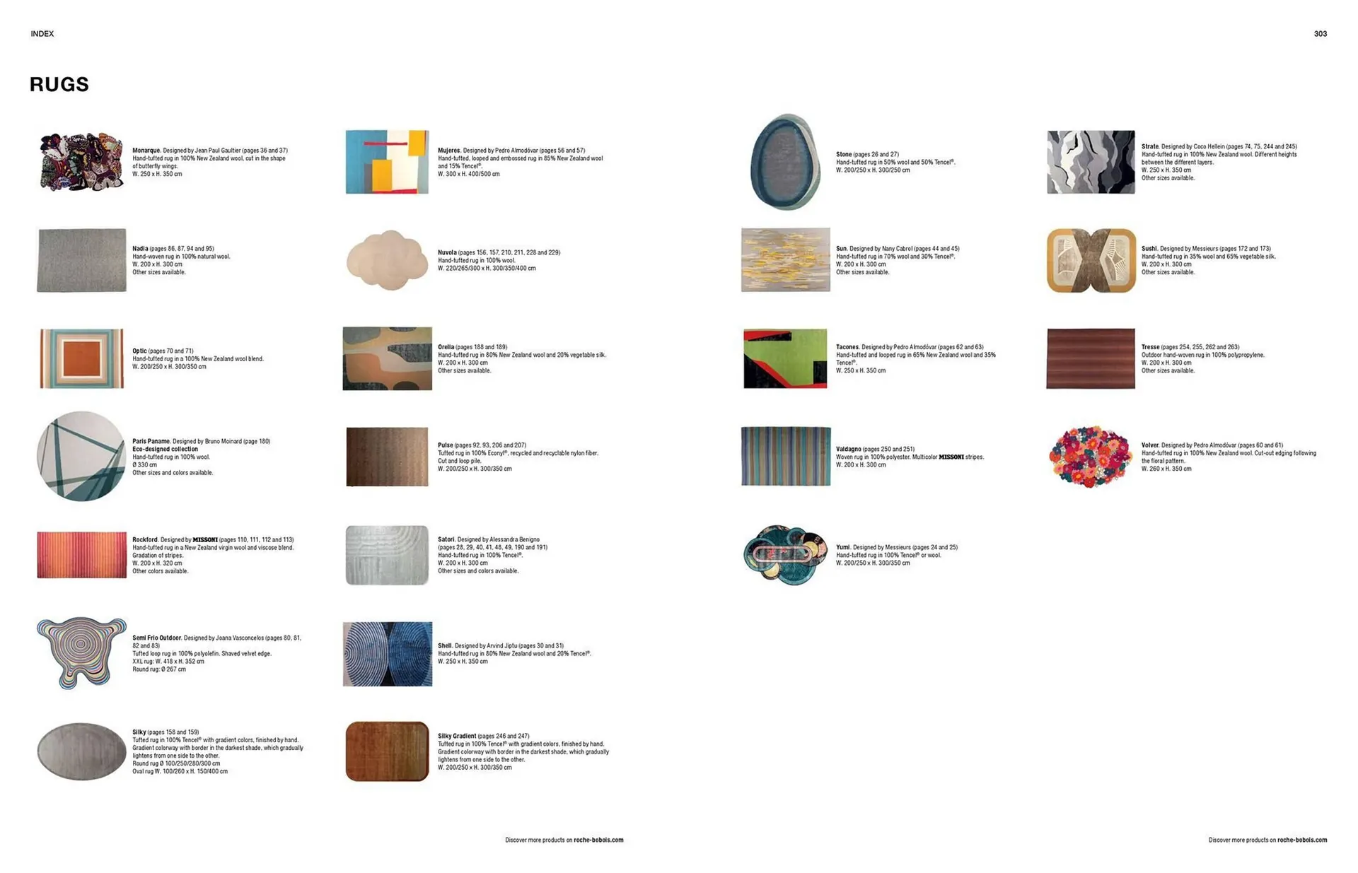 Catálogo de Catálogo Roche Bobois 13 de enero al 31 de diciembre 2026 - Página 153