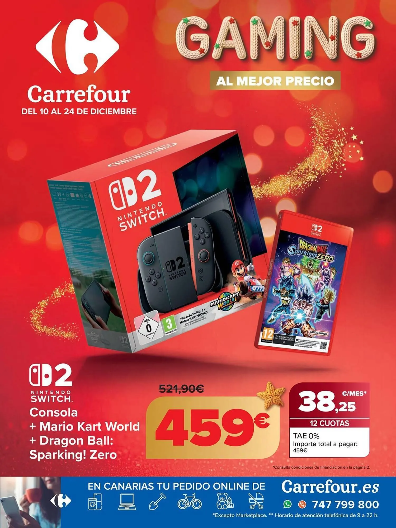 Catálogo de Folleto Carrefour 10 de diciembre al 24 de diciembre 2025 - Página 1