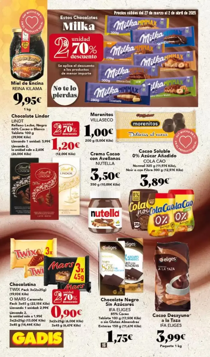 Catálogo de Precios válidos del 27 de marzo al 2 abril 27 de marzo al 2 de abril 2025 - Página 16