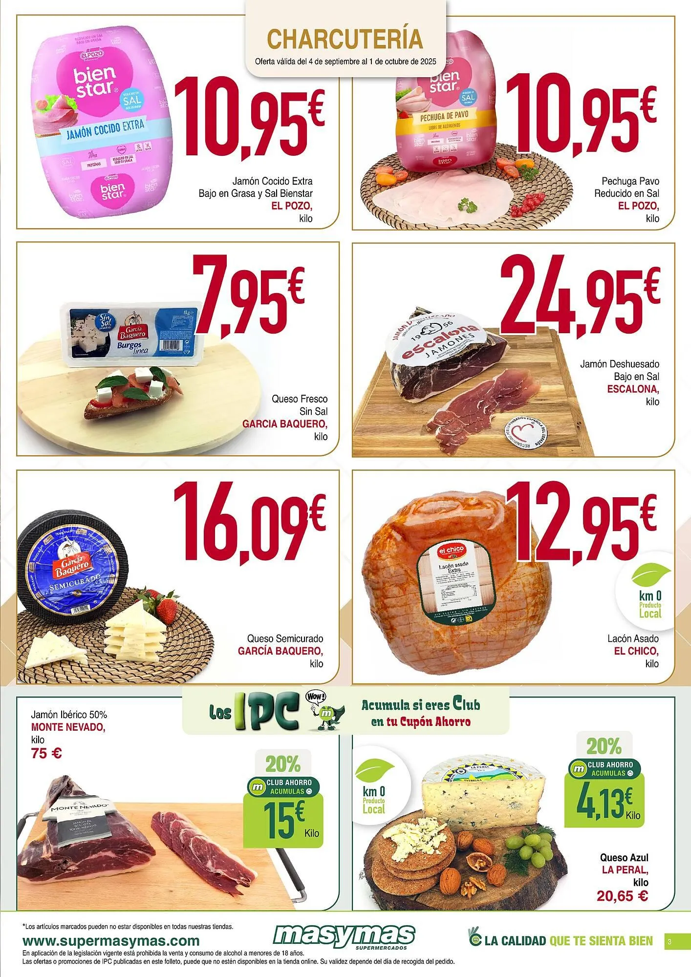 Catálogo de Folleto Masymas 4 de septiembre al 1 de octubre 2025 - Página 3