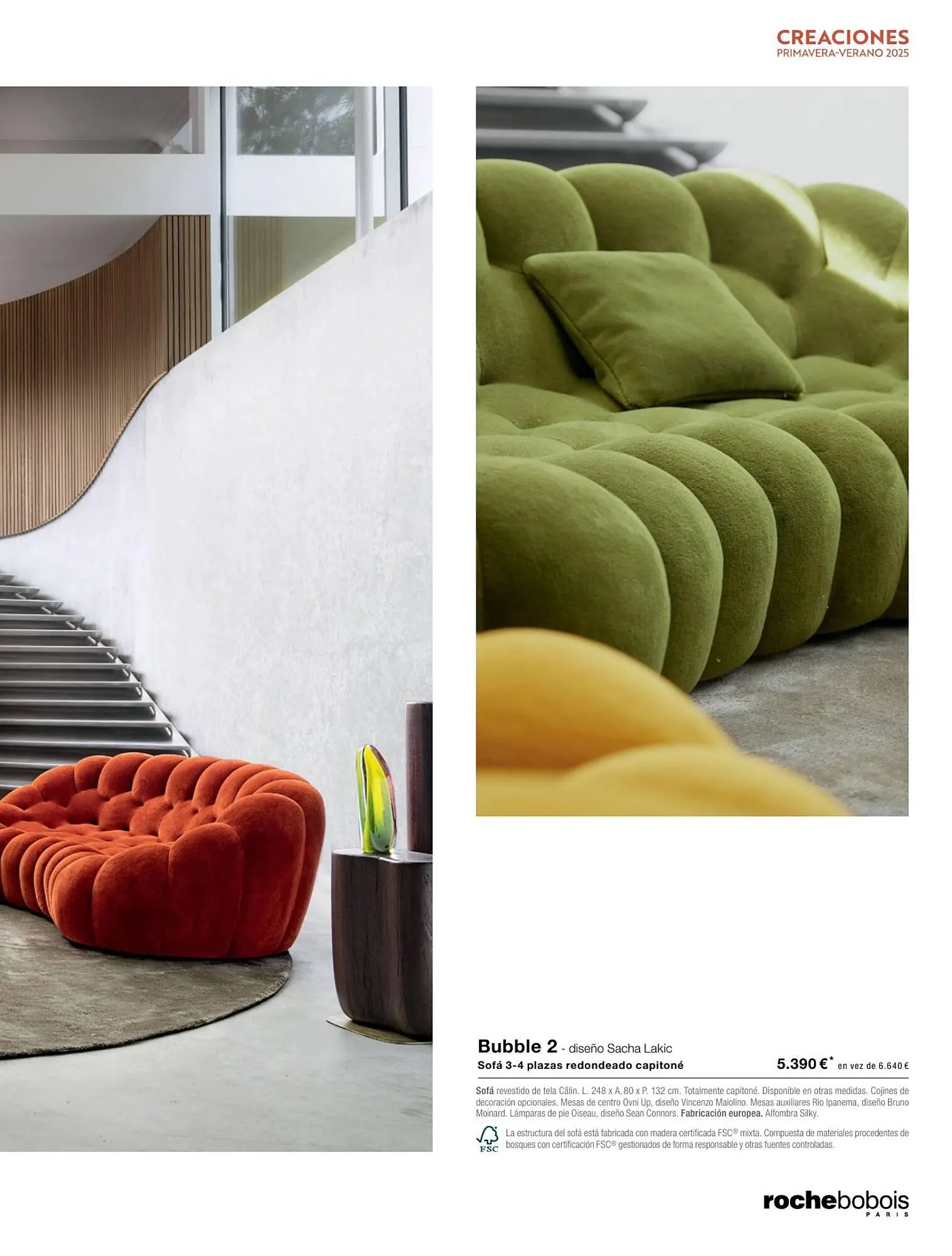 Catálogo de Folleto Roche Bobois 25 de marzo al 31 de agosto 2025 - Página 17