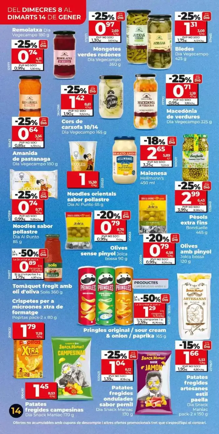 Catálogo de Estalvi en Gran del 8 al 14 de gener 8 de enero al 14 de enero 2025 - Página 14
