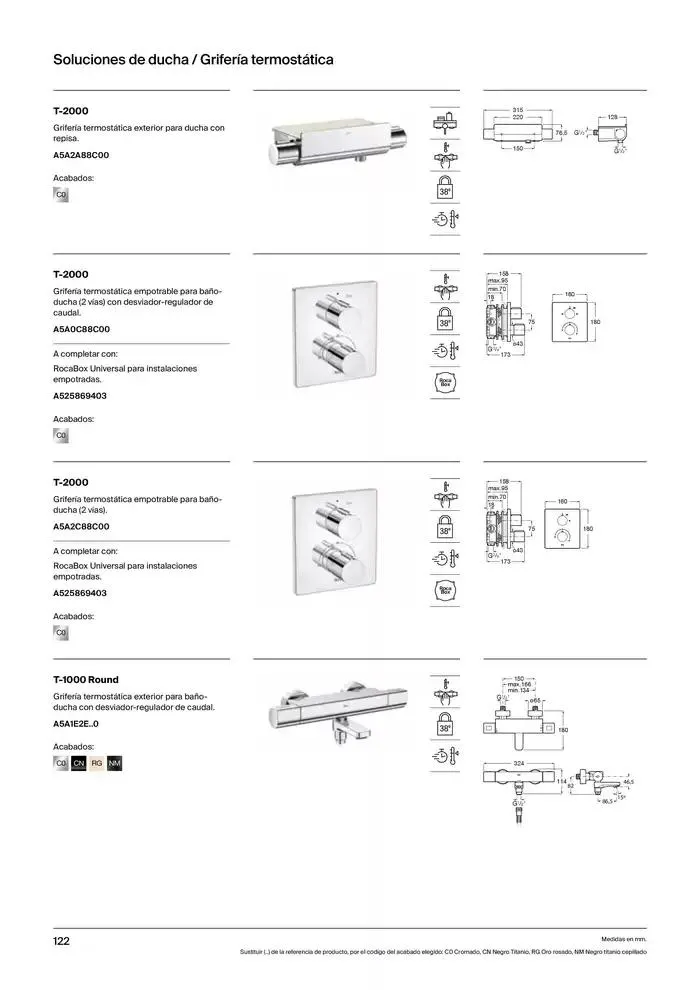 Catálogo de Grifería 9 de enero al 31 de diciembre 2025 - Página 124