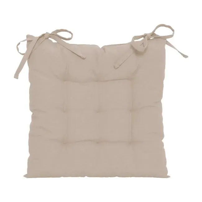 Set 4 cojines para silla Popy Trench beige 38 x38 cm