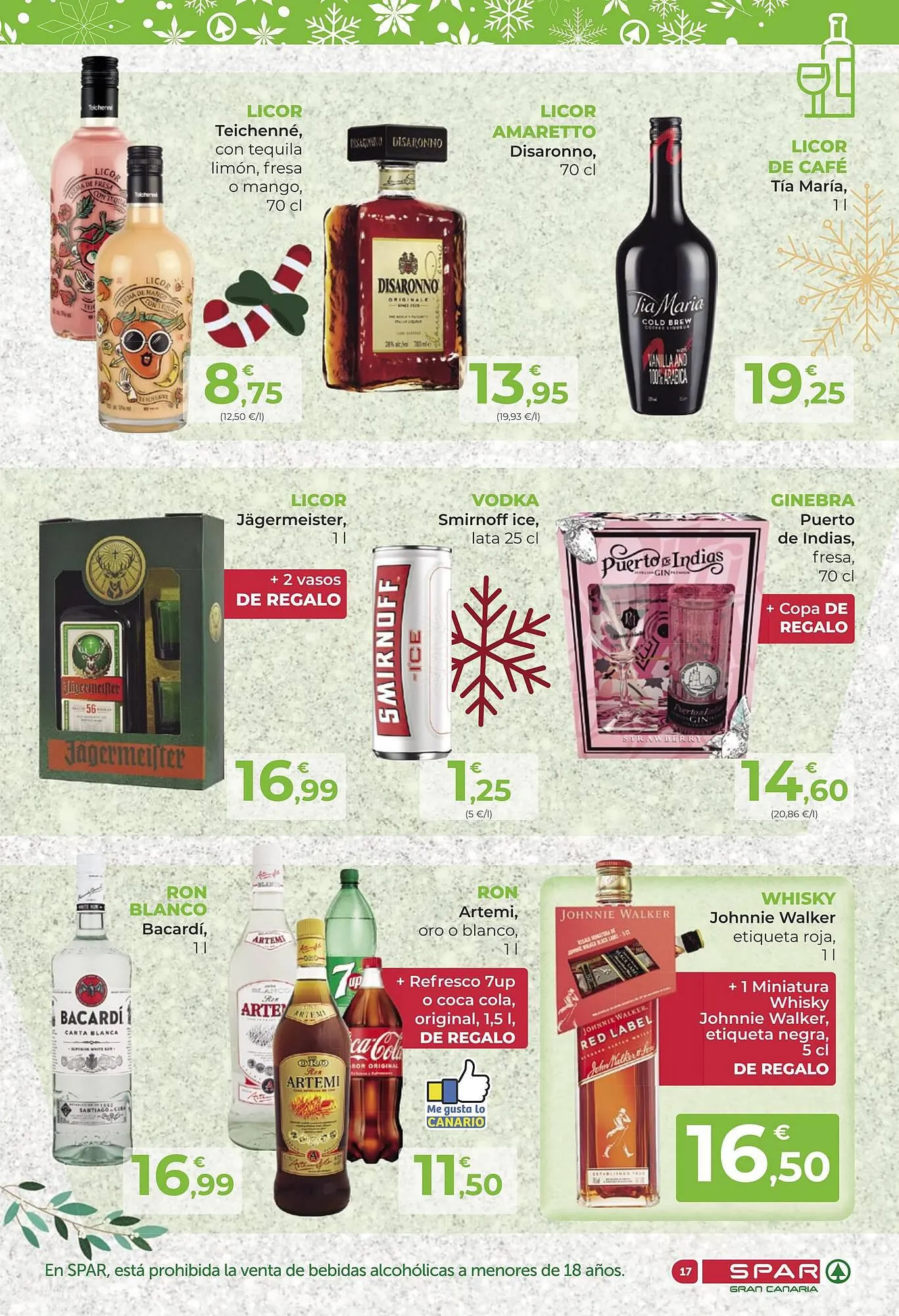 Catálogo de Folleto SPAR Gran Canaria 28 de noviembre al 14 de diciembre 2023 - Página 17