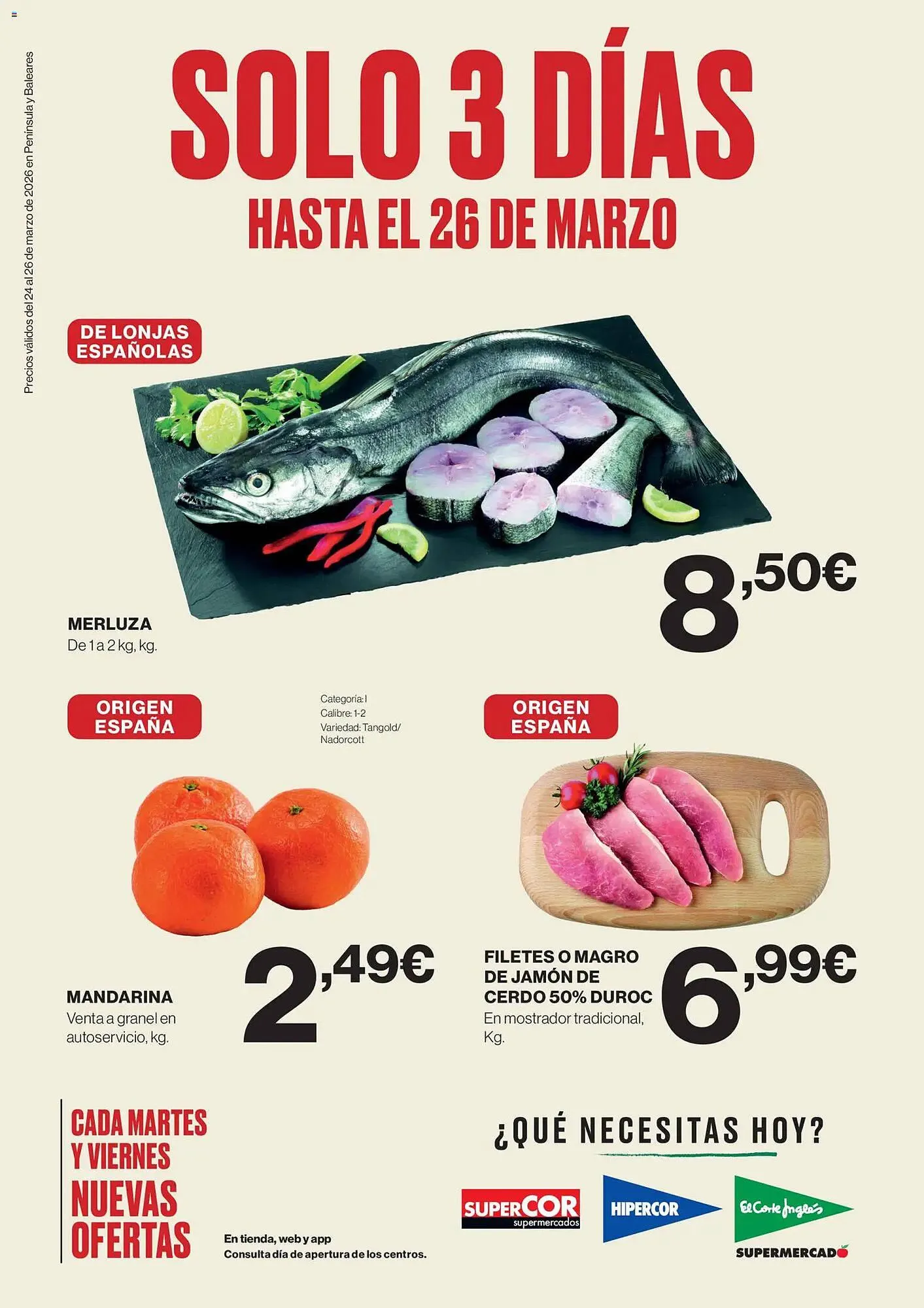 Catálogo de Catálogo Hipercor 24 de marzo al 26 de marzo 2026 - Página 1