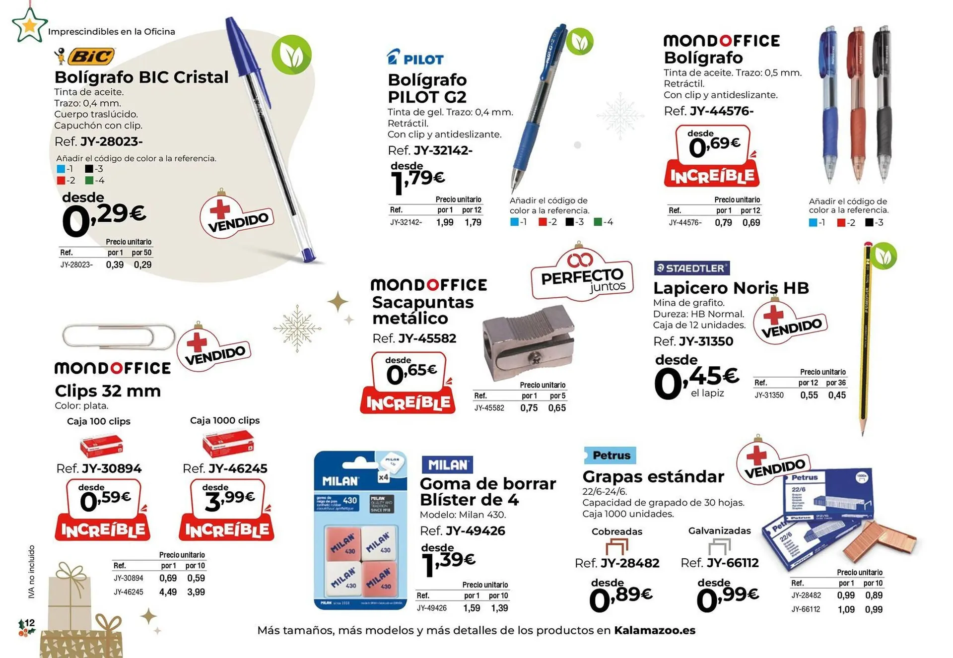 Catálogo de Folleto Staples Kalamazoo 26 de noviembre al 9 de enero 2026 - Página 12