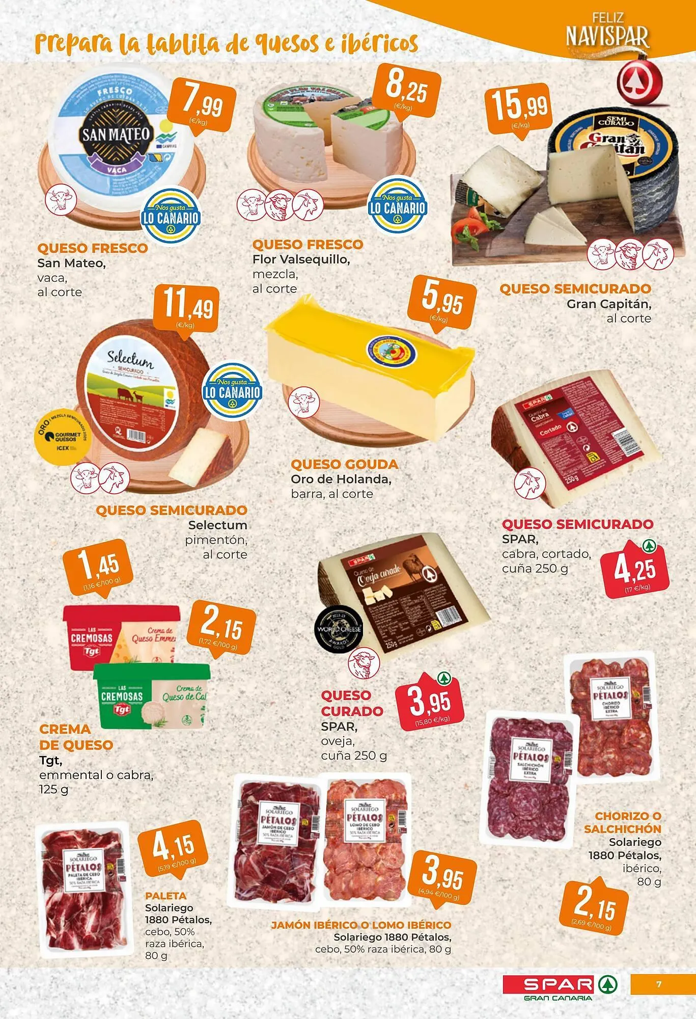 Catálogo de Folleto SPAR Gran Canaria 30 de diciembre al 5 de enero 2026 - Página 7
