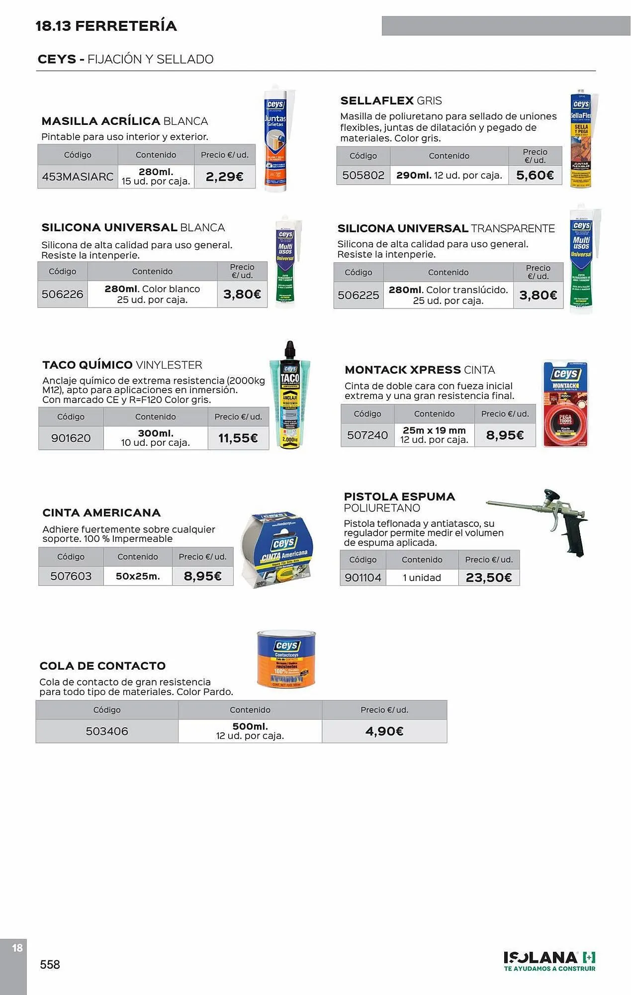 Catálogo de Folleto Isolana 30 de mayo al 31 de diciembre 2023 - Página 43