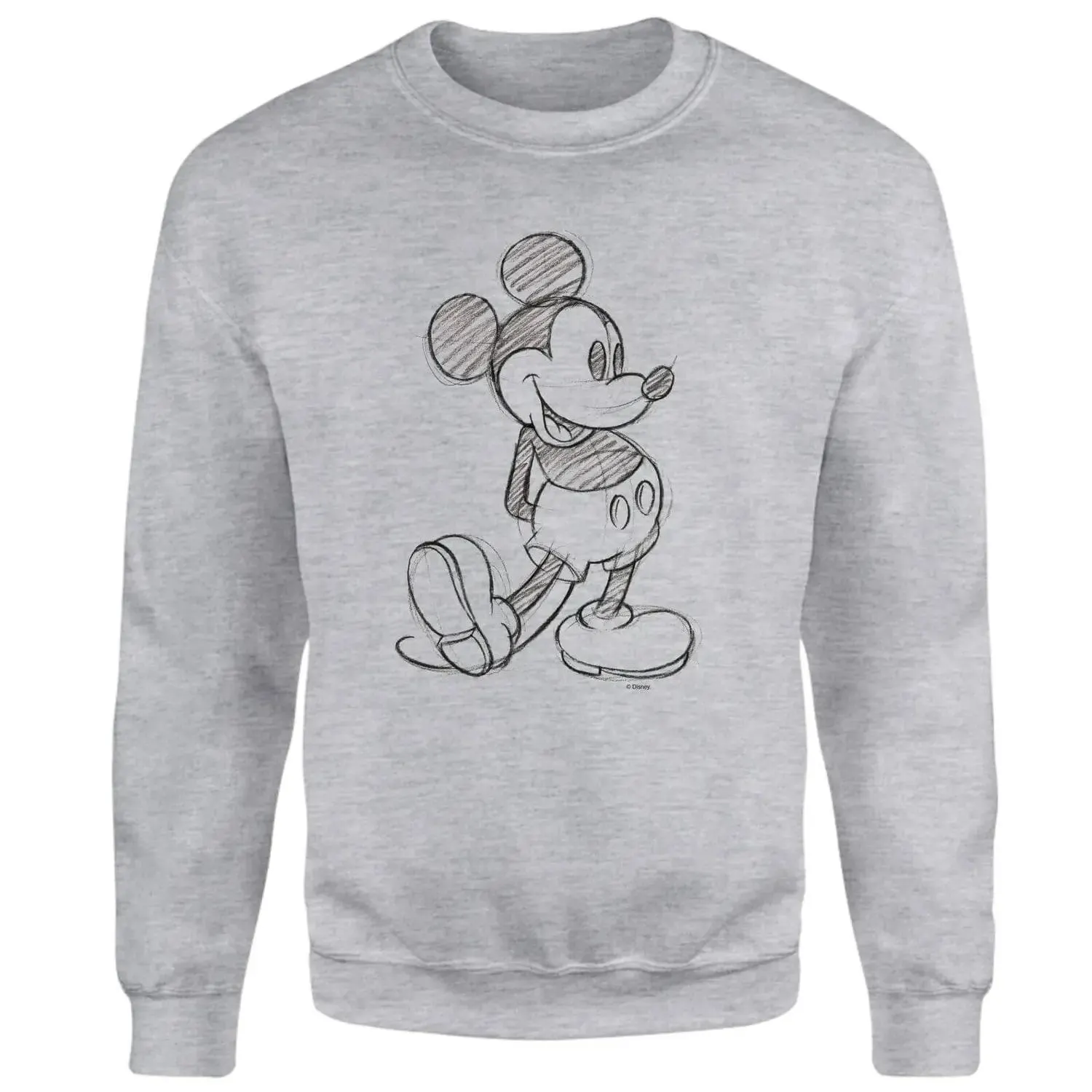 Sudadera con dibujo de Mickey Mouse Disney - Gris