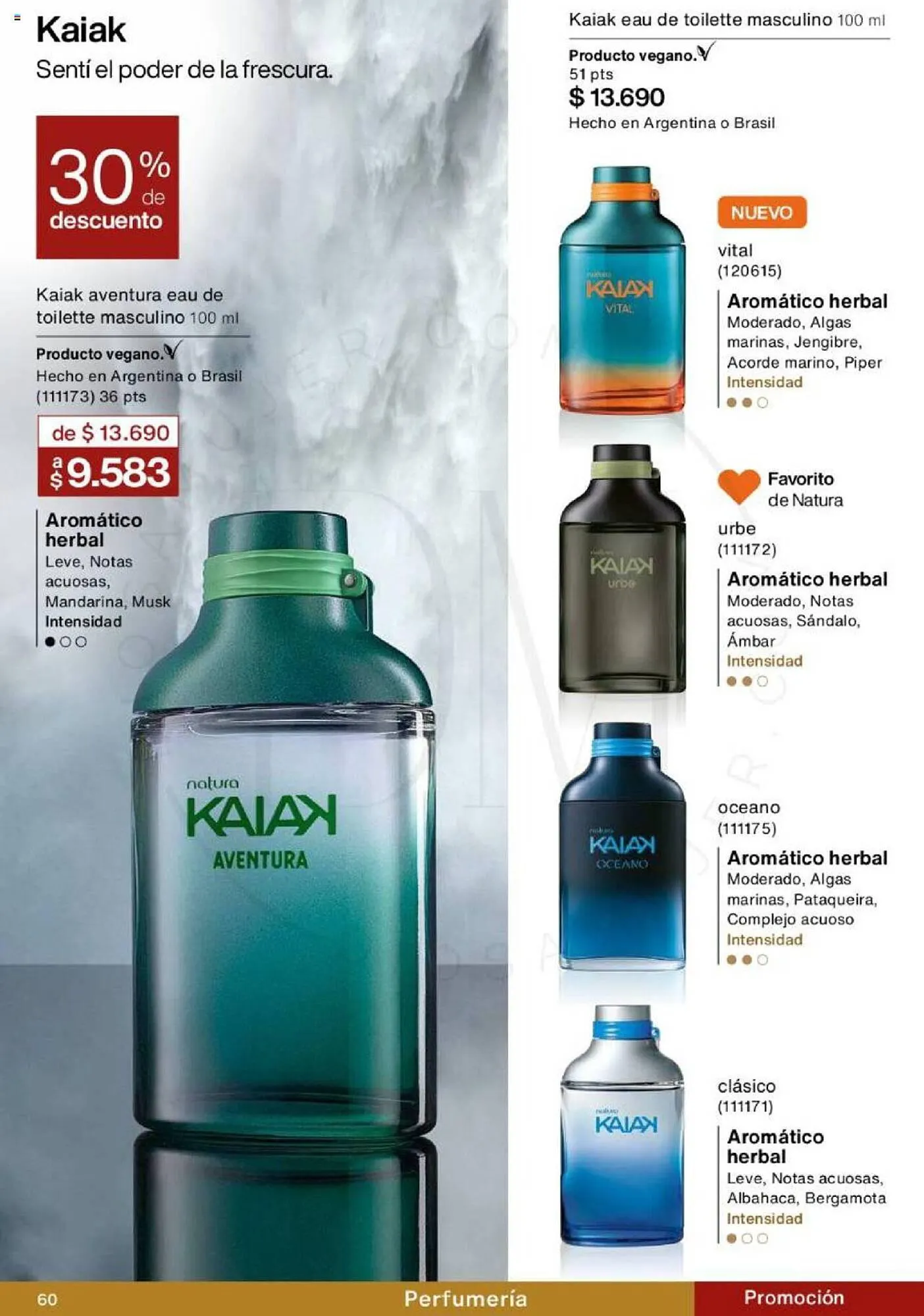 Catálogo de Folleto Natura 1 de septiembre al 30 de septiembre 2023 - Página 60