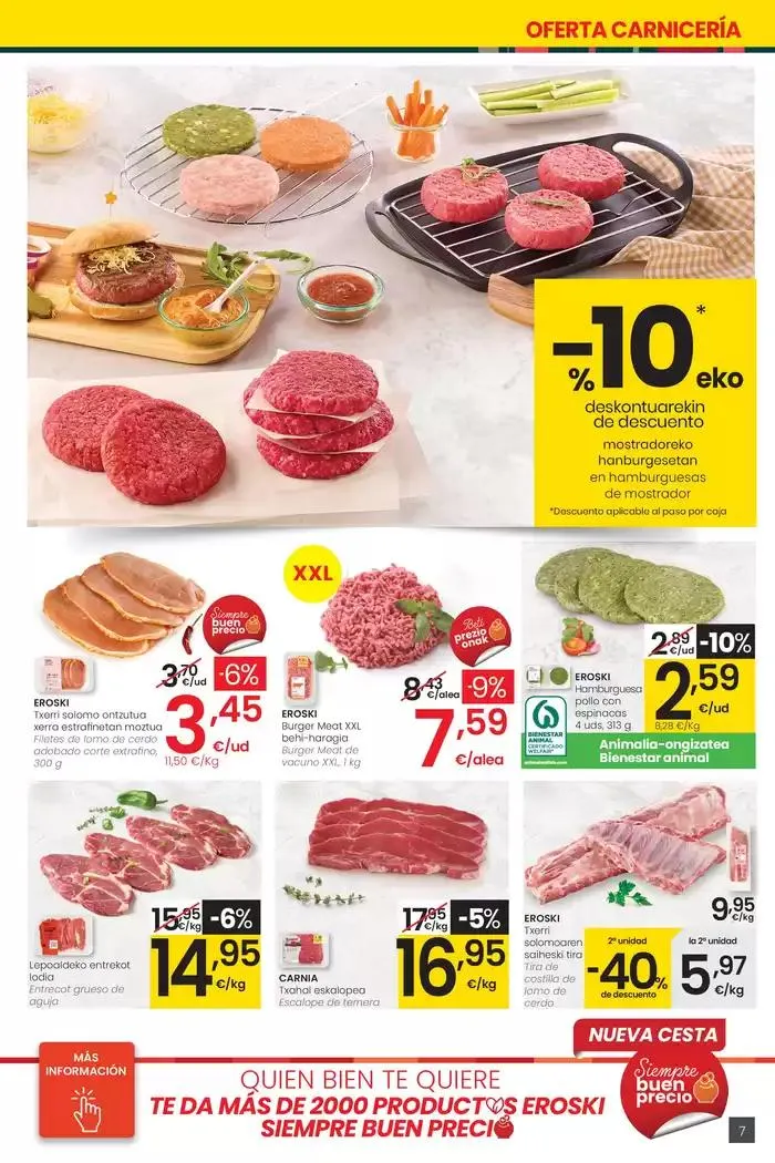 Catálogo de Prezio merkeagoa HIPERMERKATUAK EROSKI 27 de marzo al 8 de abril 2025 - Página 7