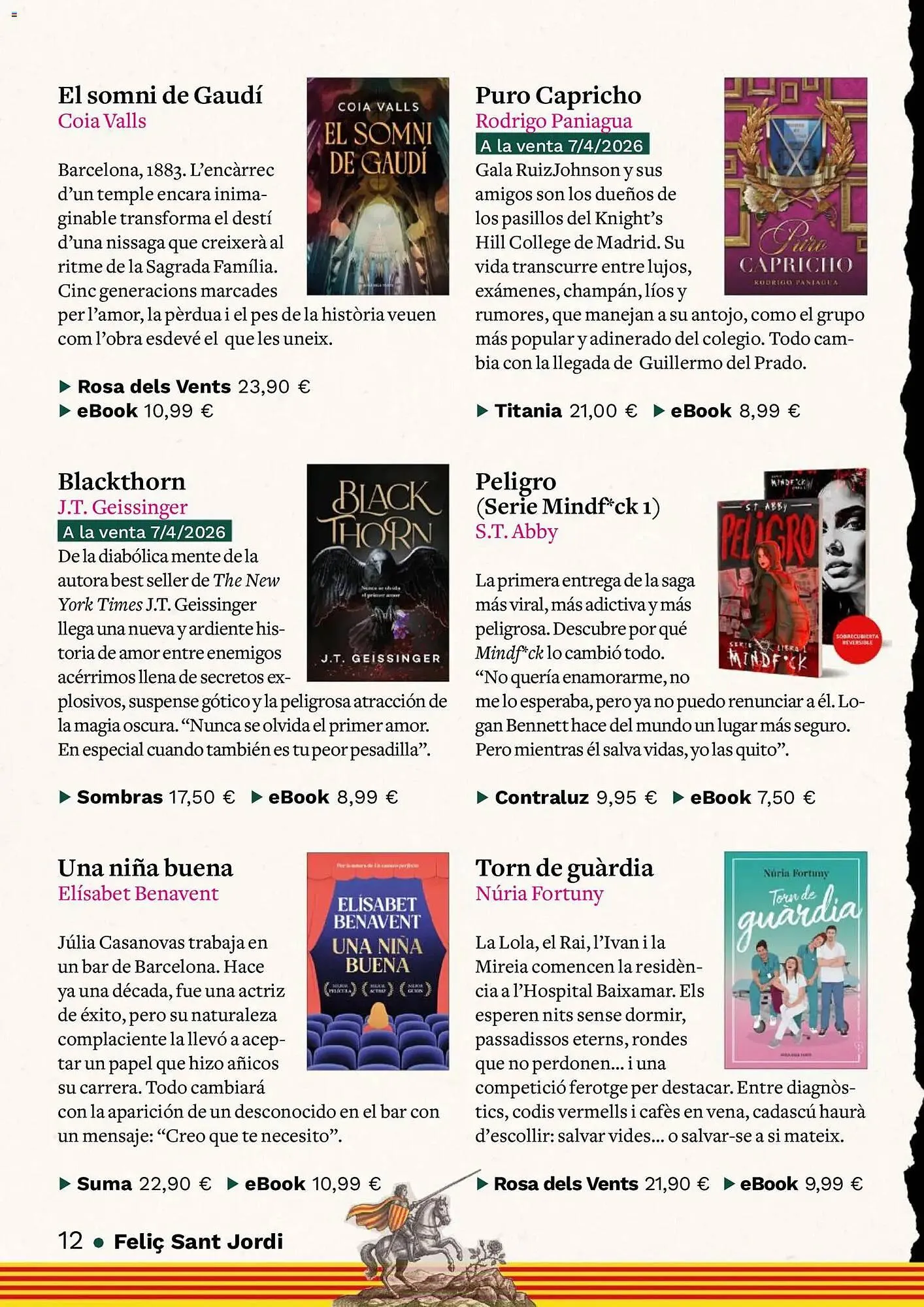 Catálogo de Catálogo Casa del Libro 1 de abril al 22 de abril 2026 - Página 12