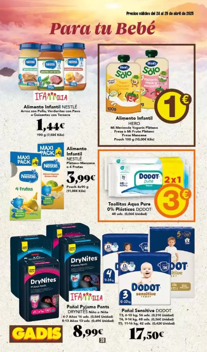 Catálogo de Especial Precios Redondos 24 de abril al 29 de abril 2025 - Página 38