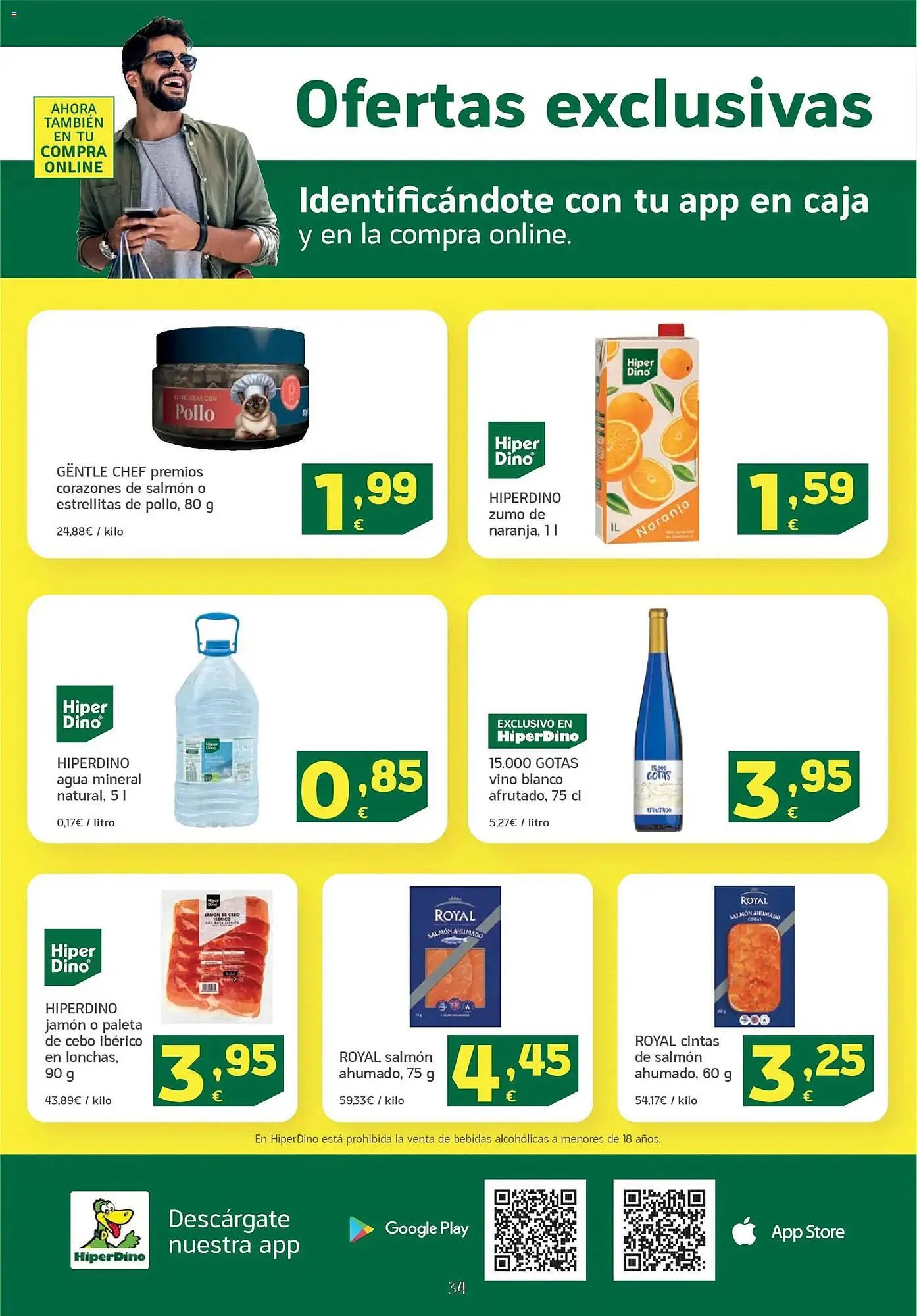 Catálogo de Folleto HiperDino 11 de noviembre al 24 de noviembre 2025 - Página 34