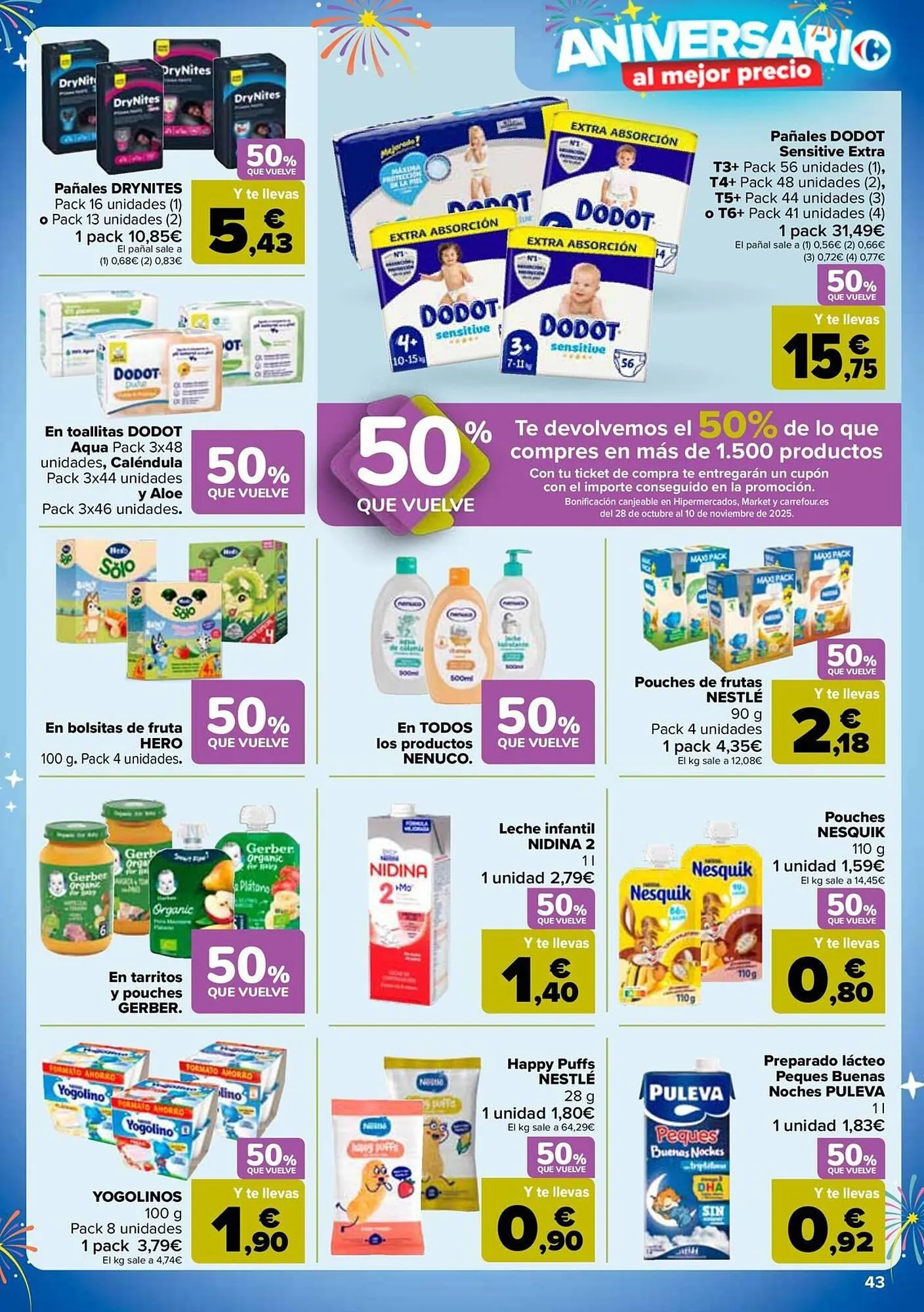 Catálogo de Folleto Carrefour 14 de octubre al 27 de octubre 2025 - Página 43