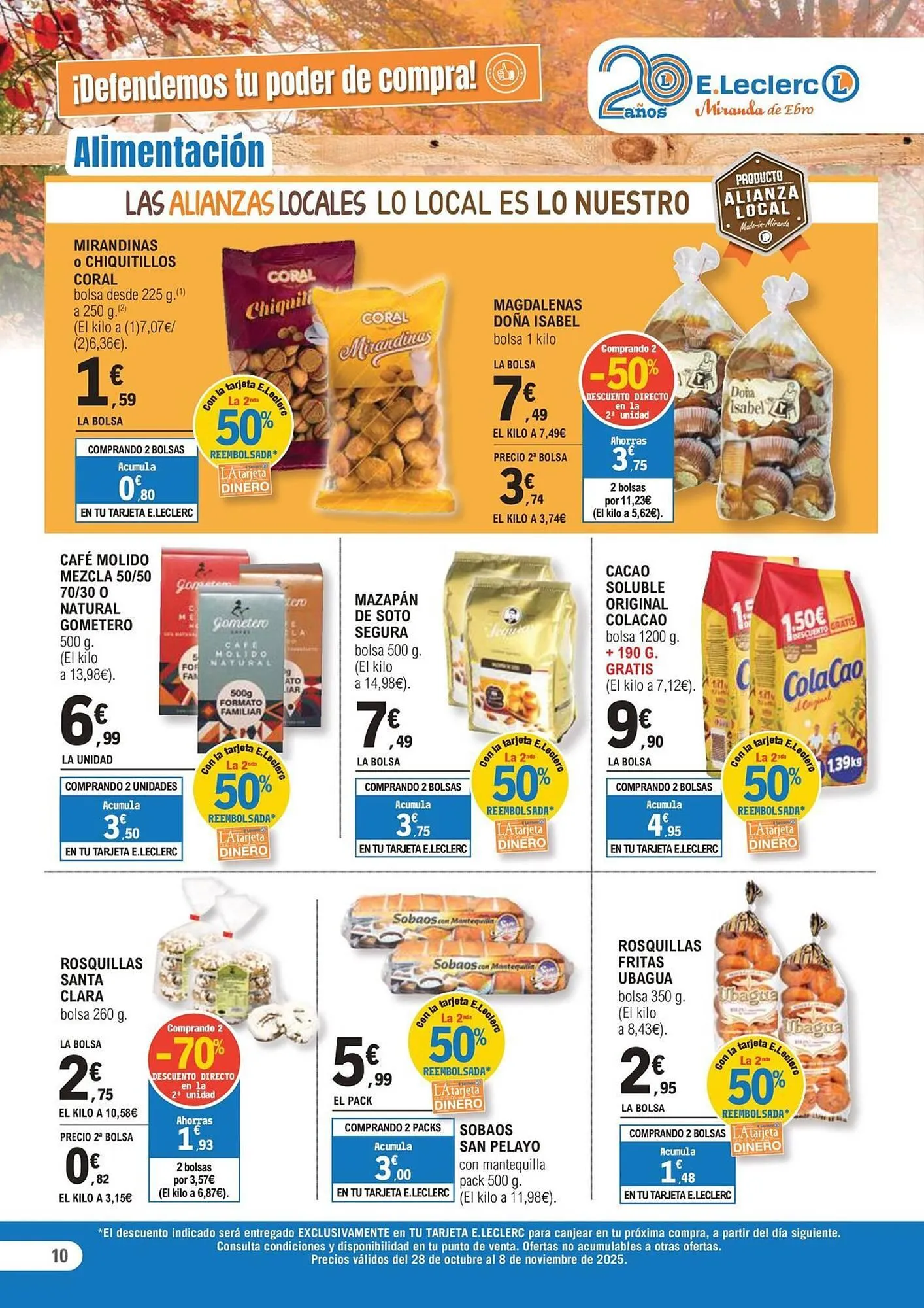 Catálogo de Catálogo E.Leclerc 30 de octubre al 8 de noviembre 2025 - Página 10