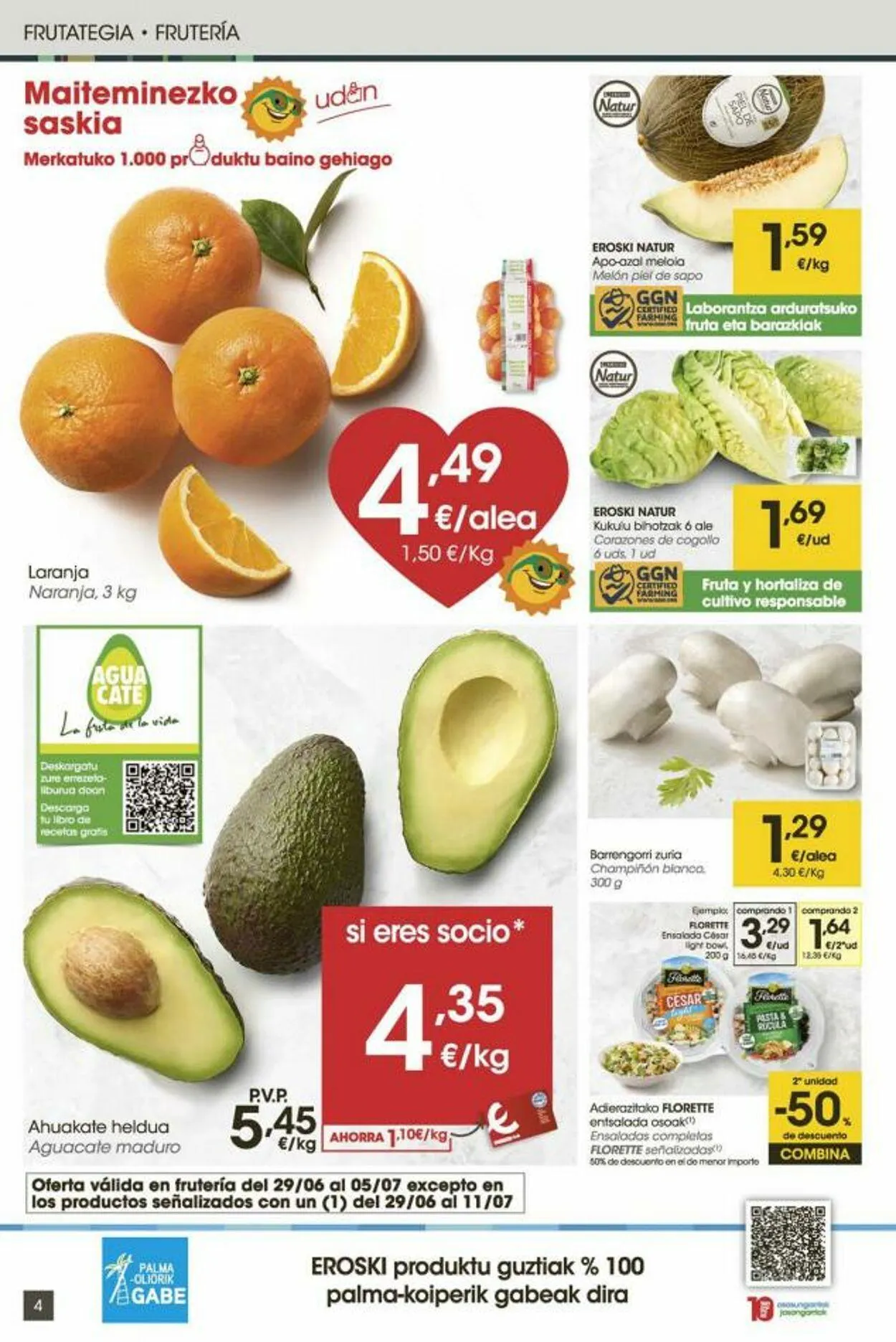Catálogo de Eroski Oferta actual 24 de junio al 8 de julio 2025 - Página 4