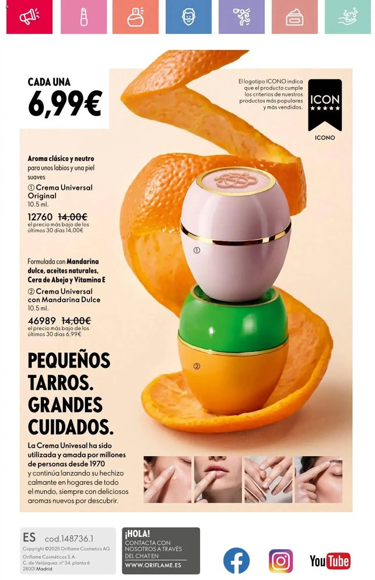 Catálogo de Folleto Oriflame 3 de agosto al 23 de agosto 2025 - Página 164