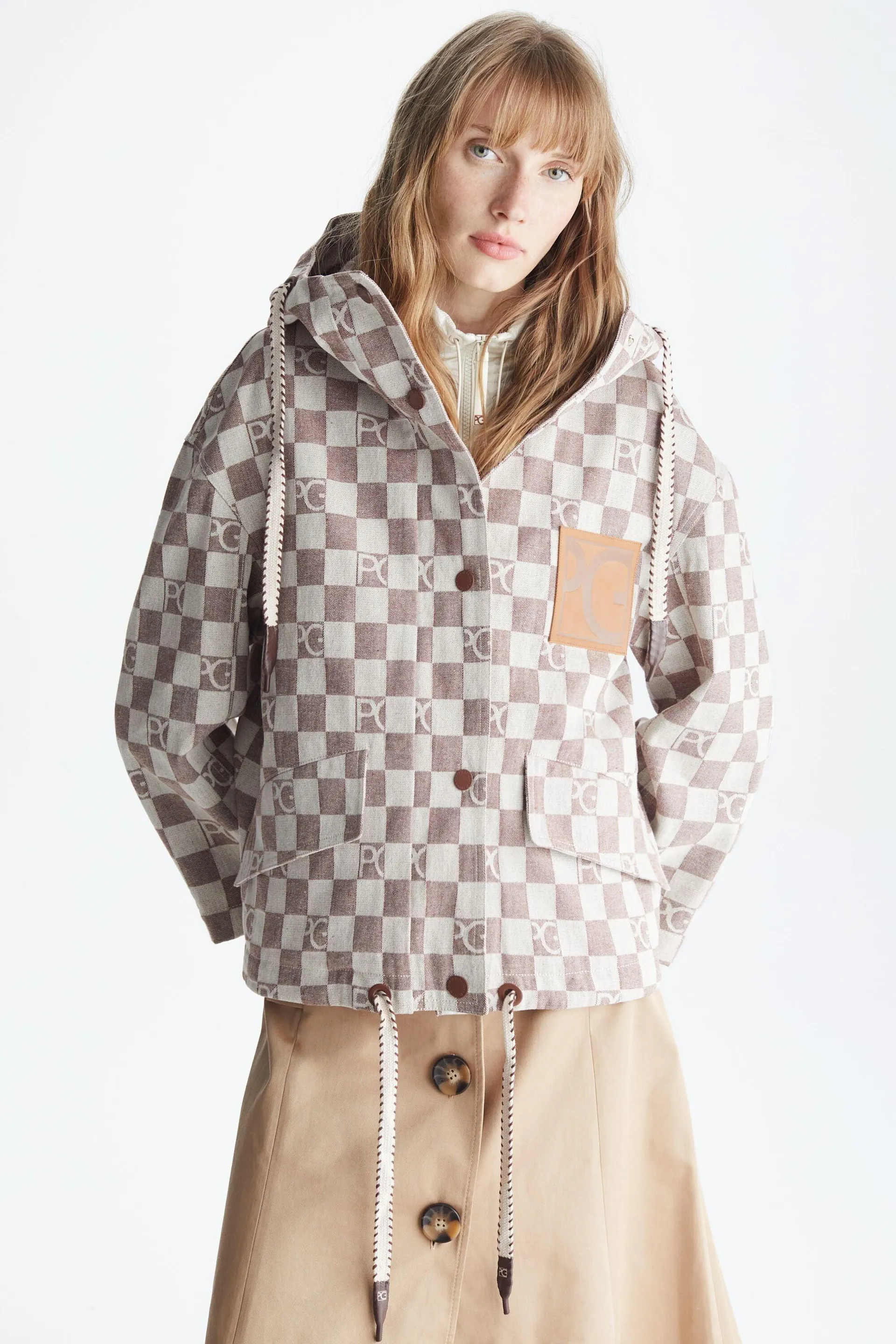 Cazadora oversize chaleco desmontable