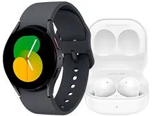 Galaxy Watch5 con Galaxy Buds 2