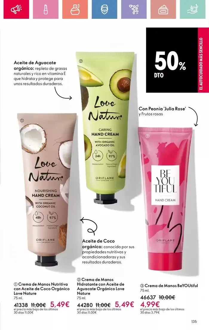 Catálogo de Catálogo Oriflame 30 de marzo al 19 de abril 2025 - Página 135