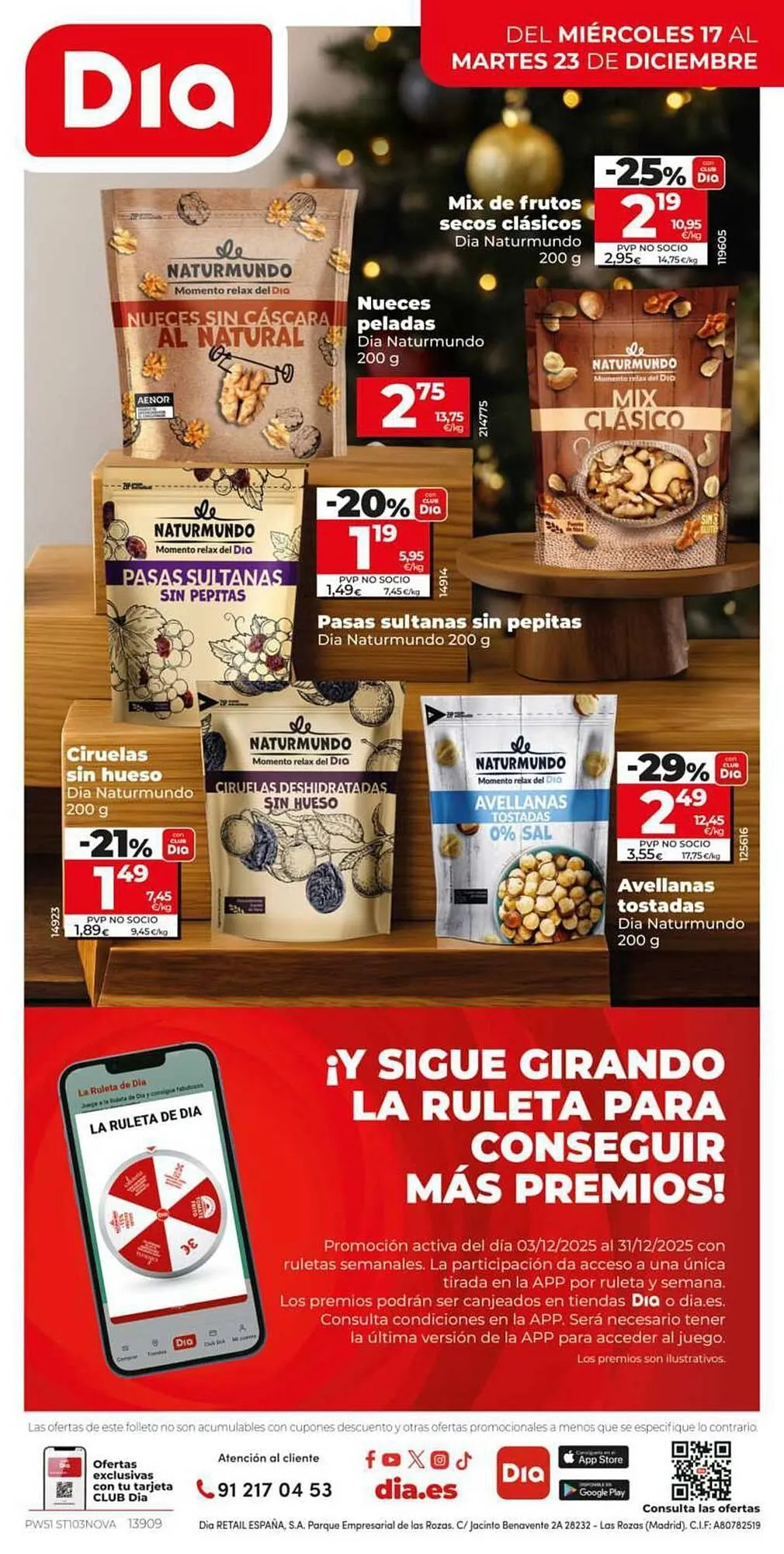 Catálogo de Folleto Dia 17 de diciembre al 23 de diciembre 2025 - Página 16