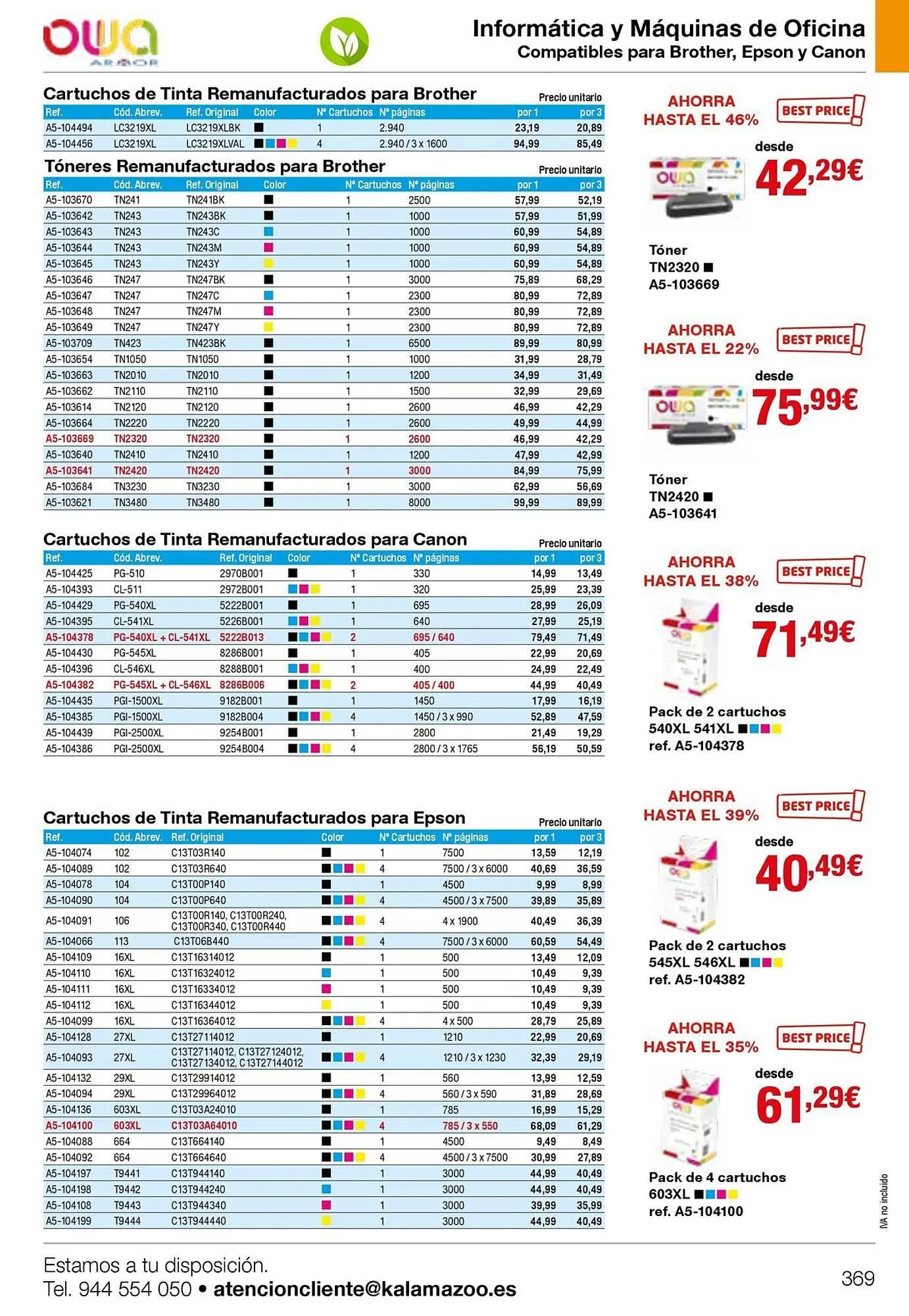 Catálogo de Folleto Staples Kalamazoo 19 de enero al 31 de diciembre 2026 - Página 369