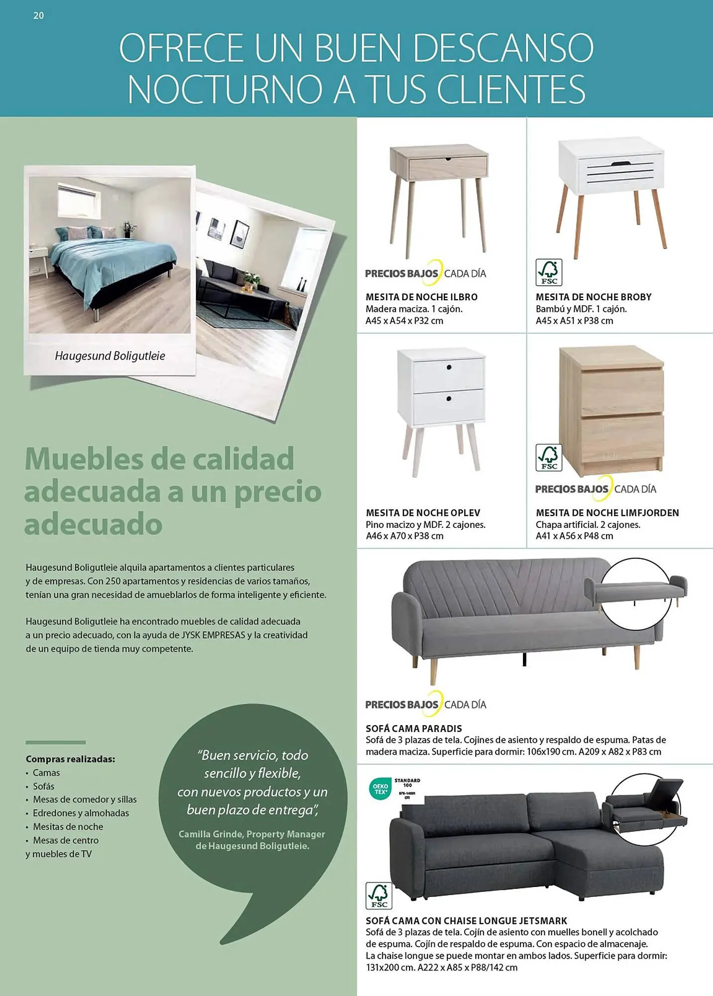 Catálogo de Folleto JYSK 27 de septiembre al 28 de diciembre 2024 - Página 20