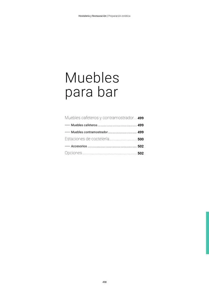 Catálogo de Catálogo Hostelería y Restauración 3 de marzo al 3 de junio 2025 - Página 499