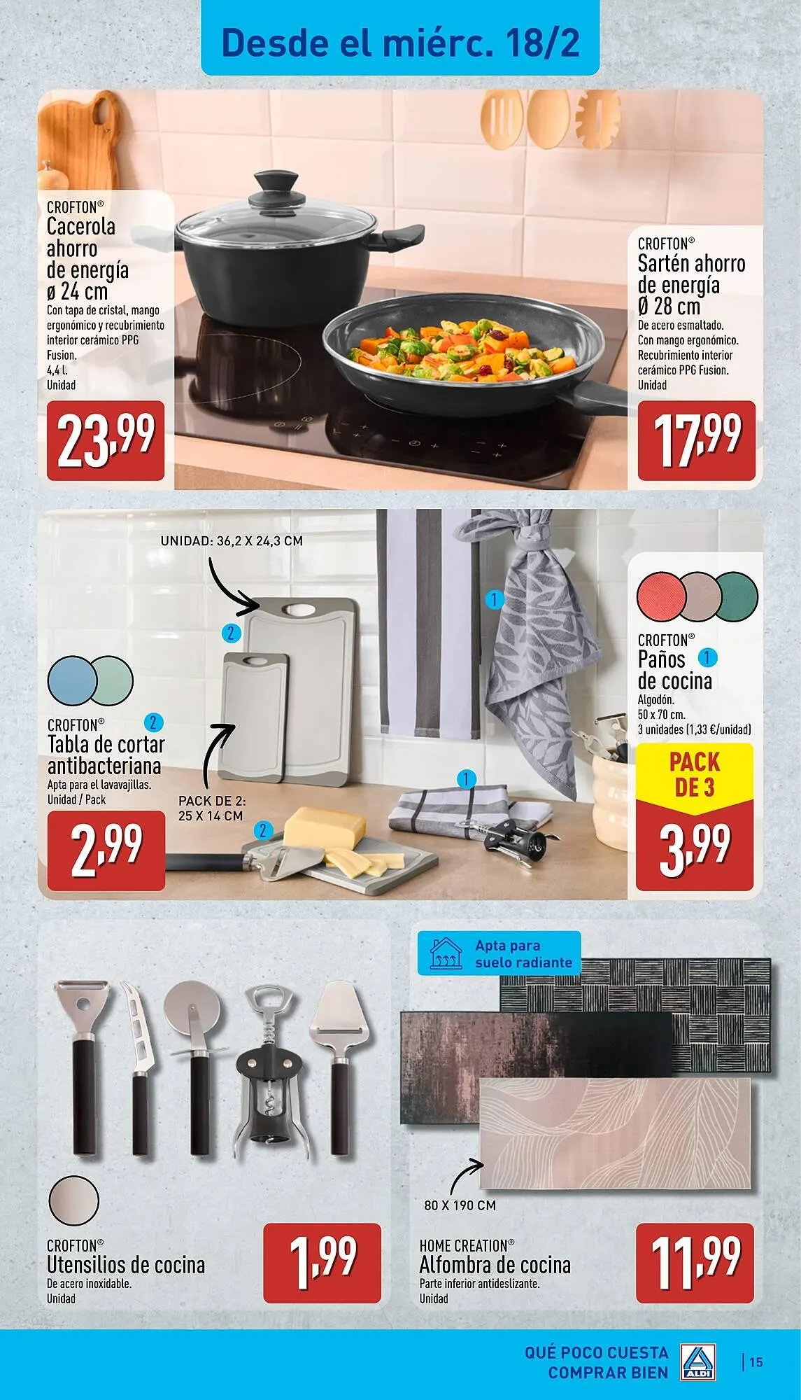 Catálogo de Folleto ALDI 16 de febrero al 22 de febrero 2026 - Página 15