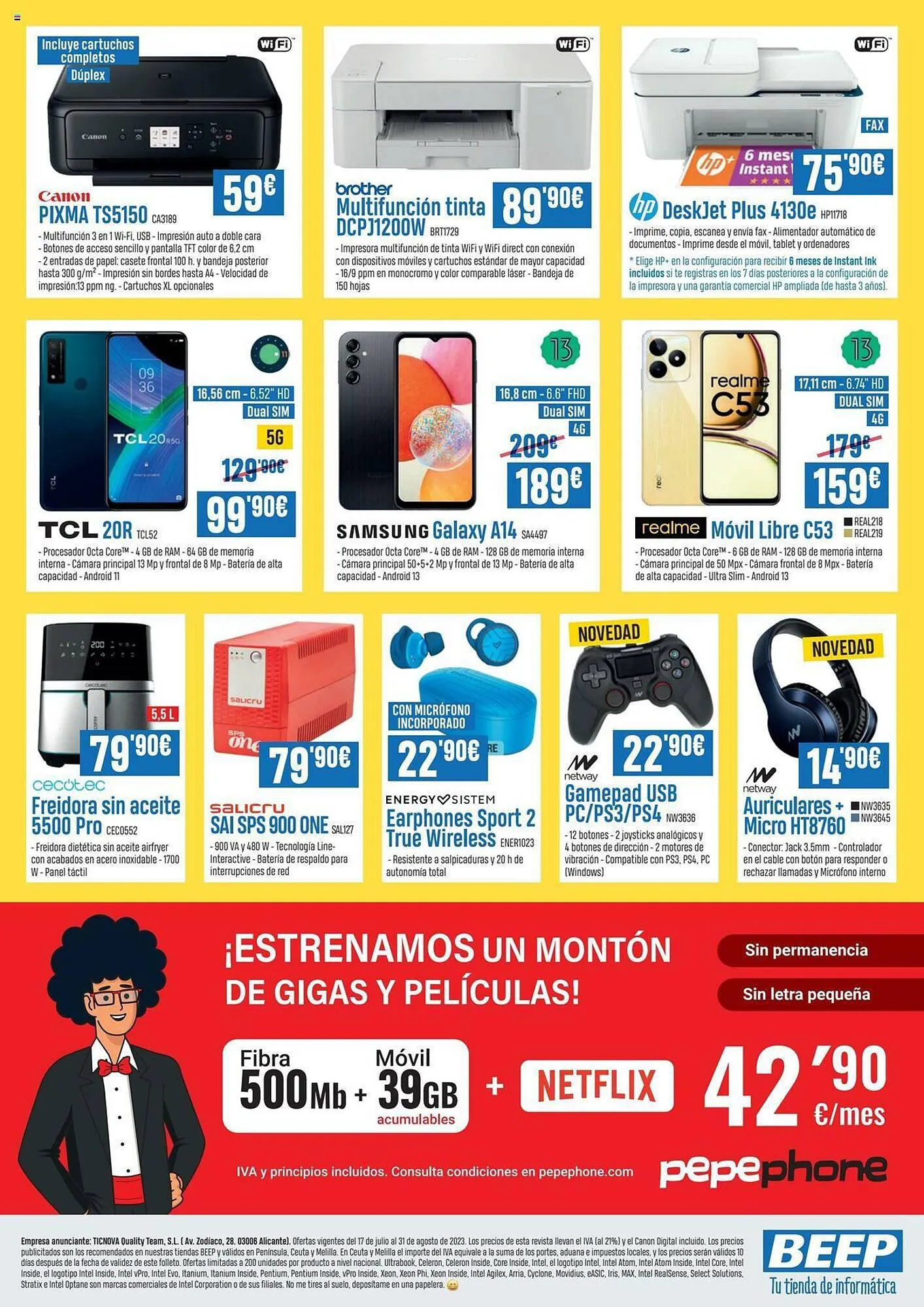 Catálogo de Folleto Beep 17 de julio al 31 de agosto 2023 - Página 2