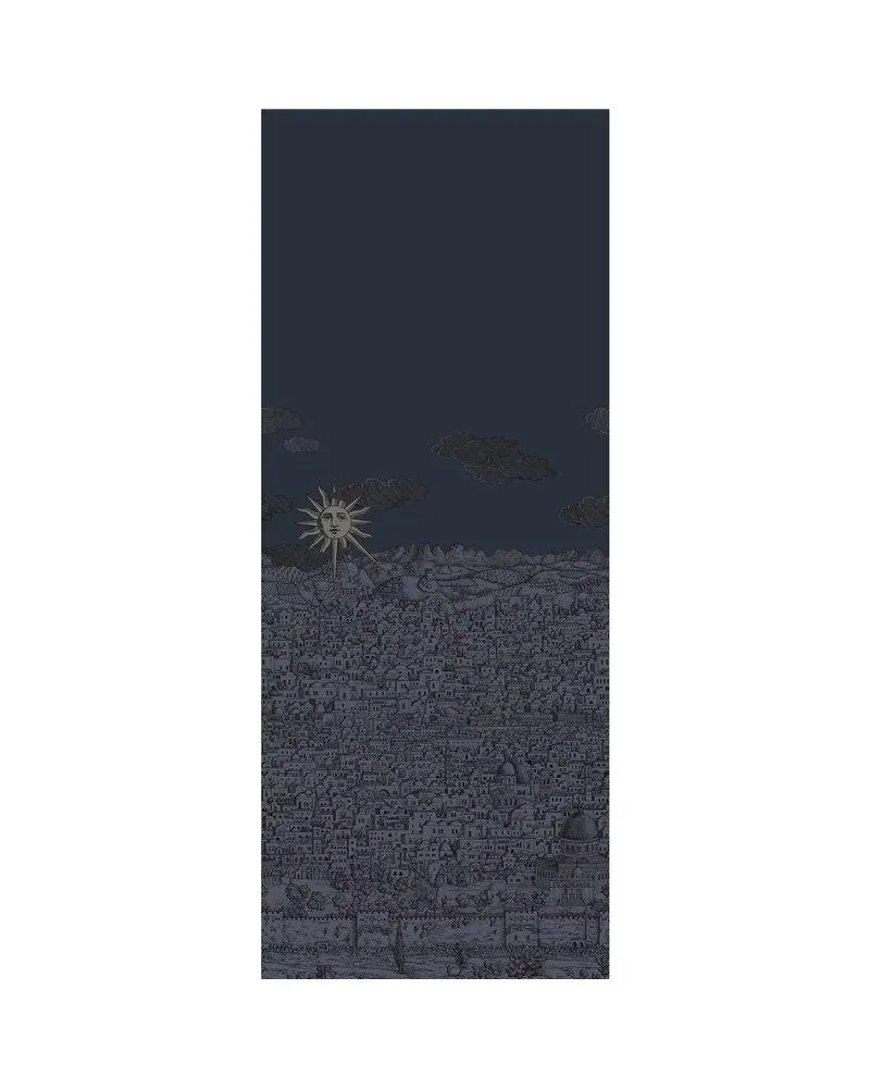 Vista Mediterranea Midnight With Gilver Sun 123-3013