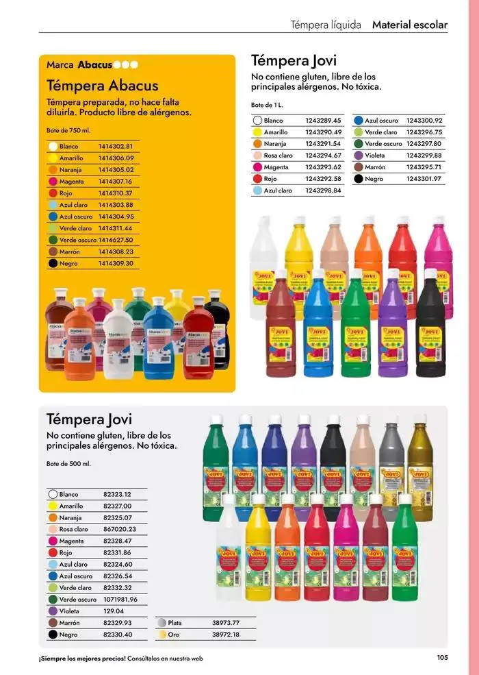 Catálogo de Catálogo Escolar 2025-2026 6 de mayo al 31 de diciembre 2026 - Página 107