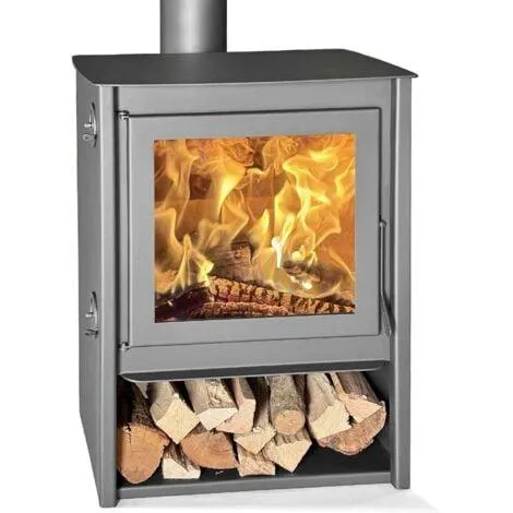 Estufa Eco design Milano 11 KW Titanium - Juan Panadero