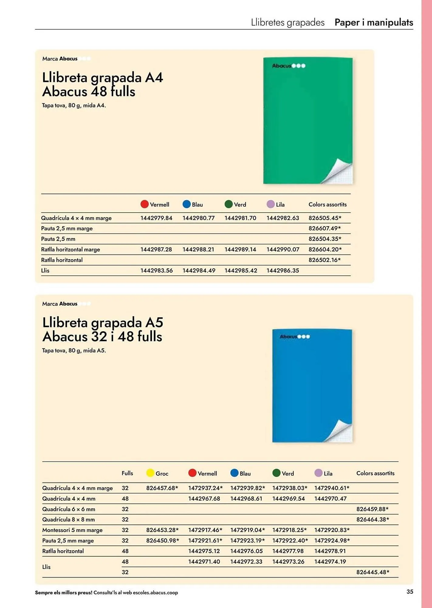 Catálogo de Folleto Abacus 19 de junio al 31 de diciembre 2025 - Página 130