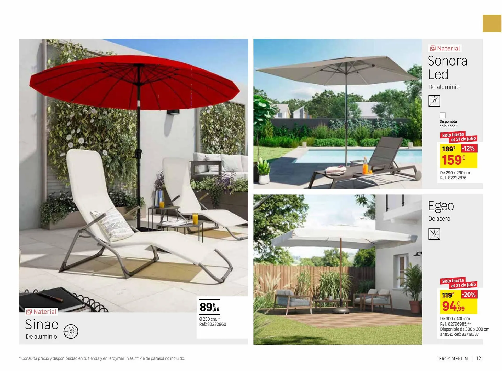 Catálogo de Folleto Leroy Merlin 9 de junio al 31 de julio 2023 - Página 121