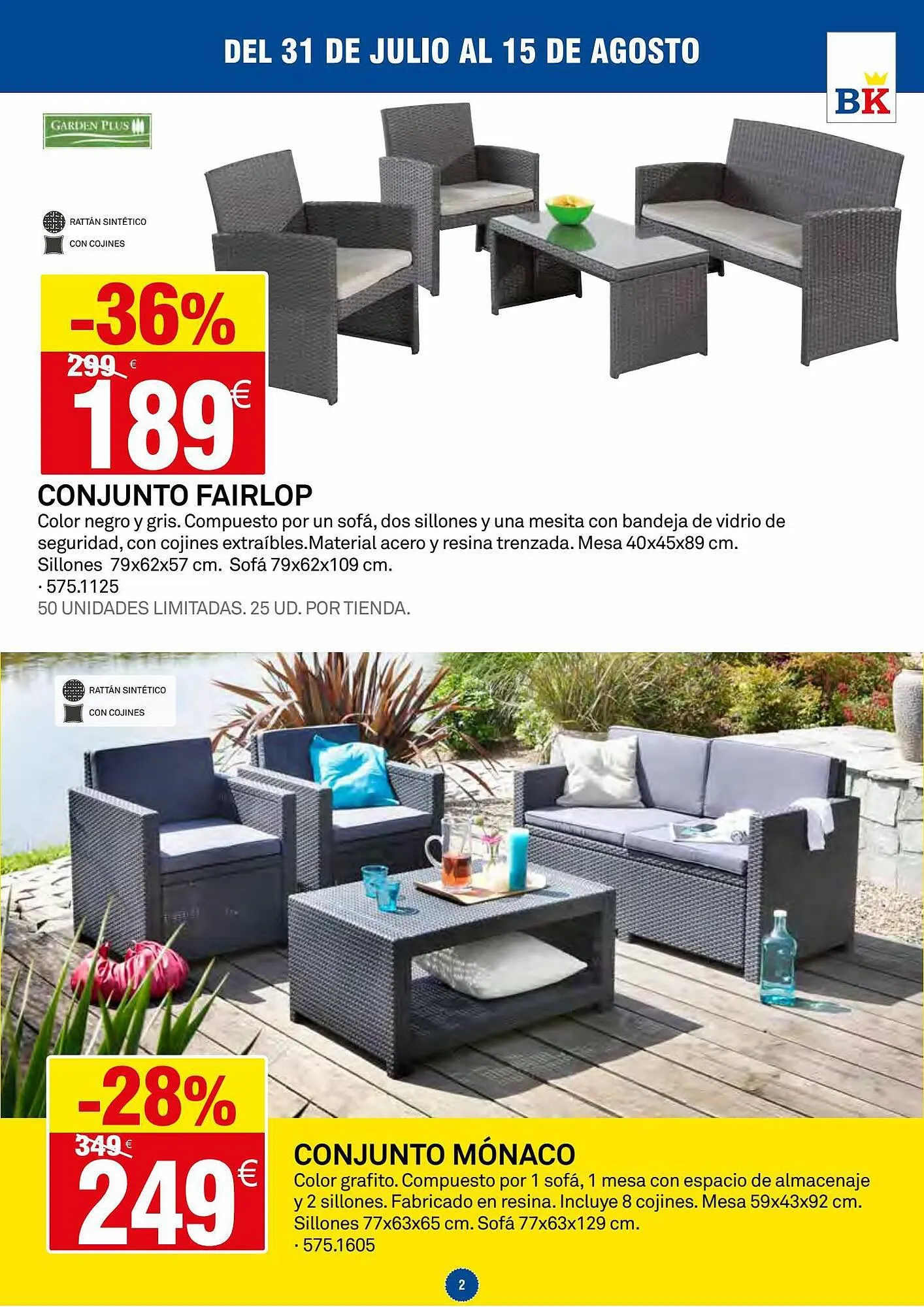 Catálogo de Folleto Bricoking 31 de julio al 3 de agosto 2023 - Página 2