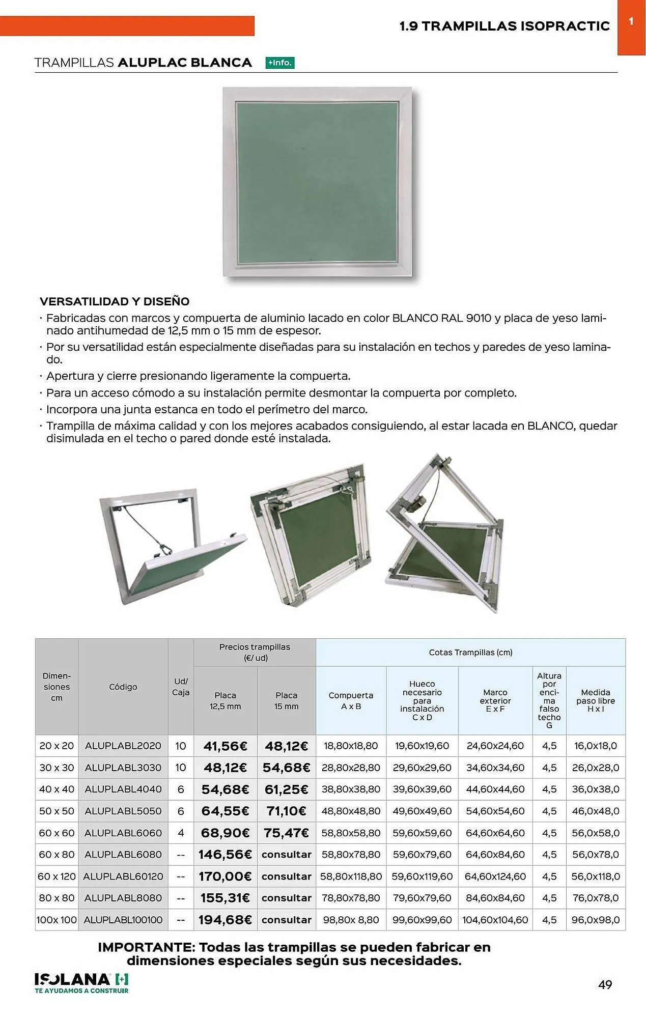 Catálogo de Folleto Isolana 30 de mayo al 31 de diciembre 2023 - Página 44